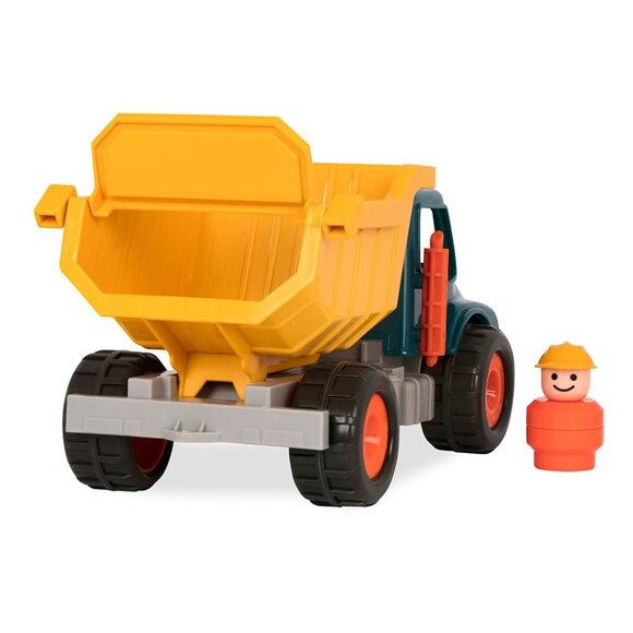 Battat  Dump Truck Classic Toddler Trucks w/Soft Rubber Wheels For 18+ Months - Picture 6 of 16